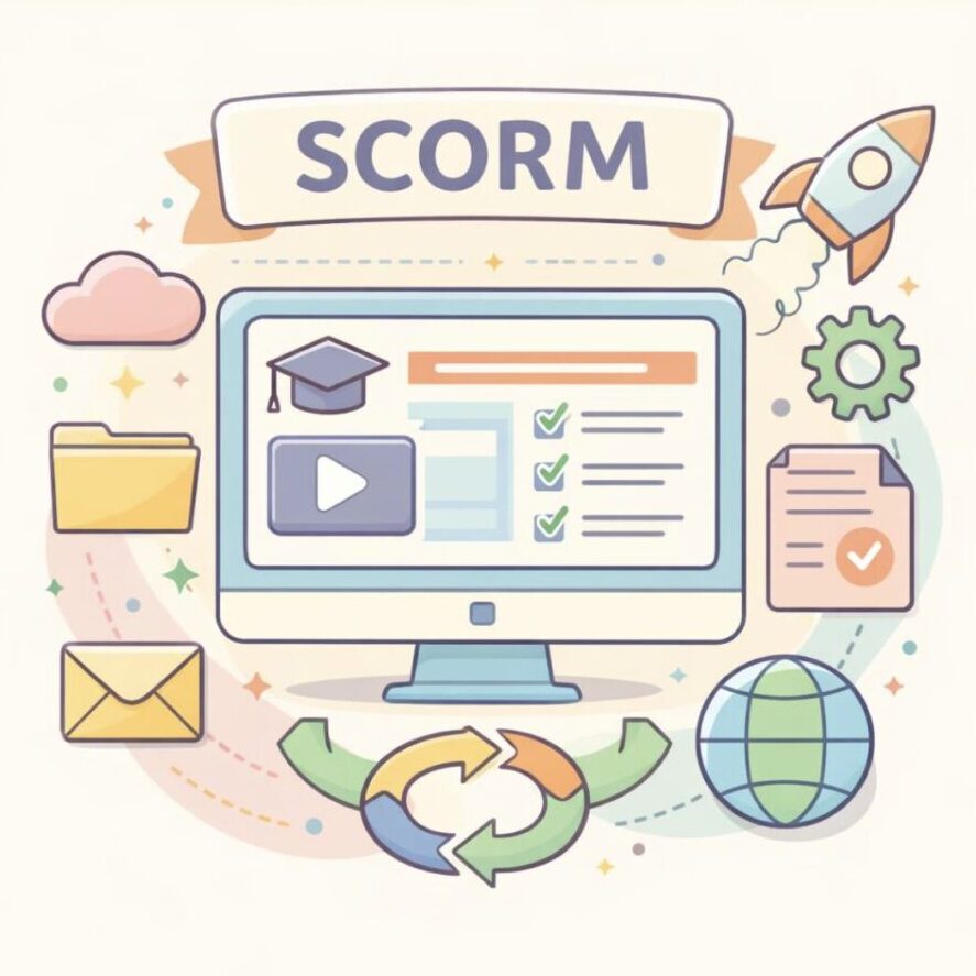 Contiene lo que es un SCORM