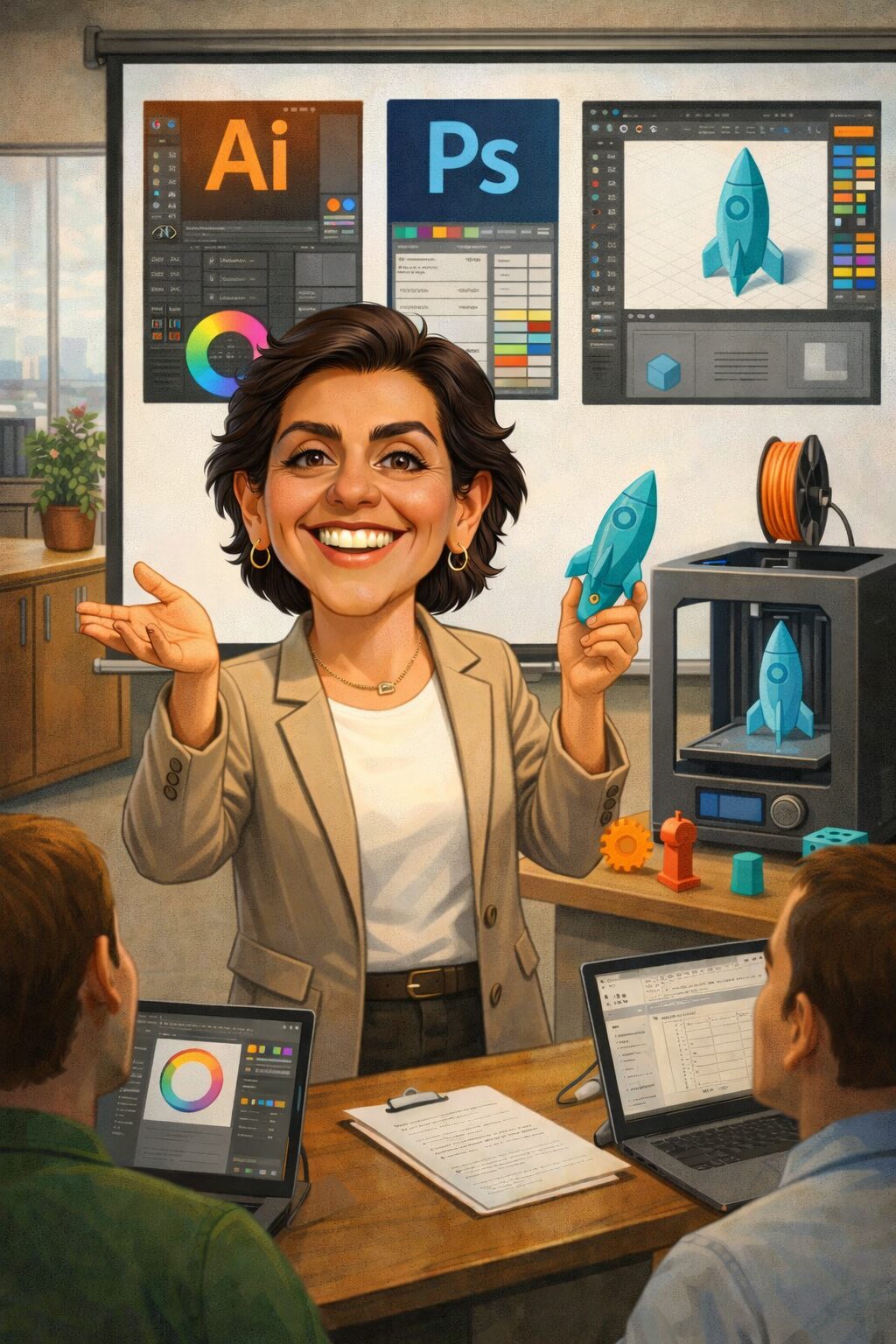 Regina Diseñadora e impresión 3D Regina Diseñadora e impresión 3D